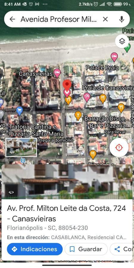 Apartamento Inteiro Dois Quartos Melhor Localizacao Pes Na Areia Florianópolis Eksteriør bilde